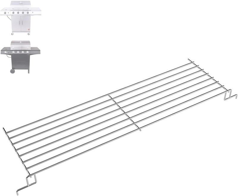 BBQration Warming Rack Grill Parts for Charbroil Performance 4 Burner 463352521 463354021 463365021 463365522, G428-0002-W1 Grill Swing Away Grid for Charbroil Grill Replacement Parts - Image 1
